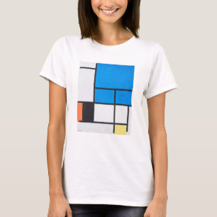CAMISETA PLAYERA: PIET MONDRIAN 