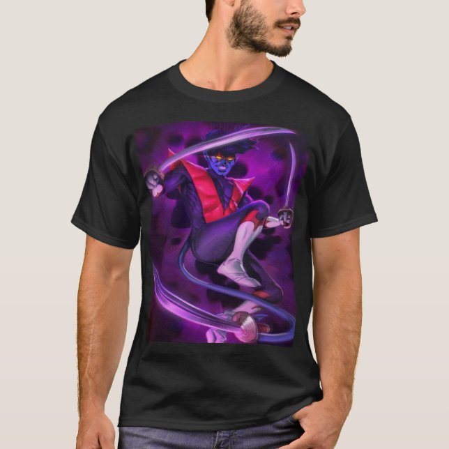 Camiseta PlayeraNightcrawler – Shadowstrike Acrobat (Anverso)