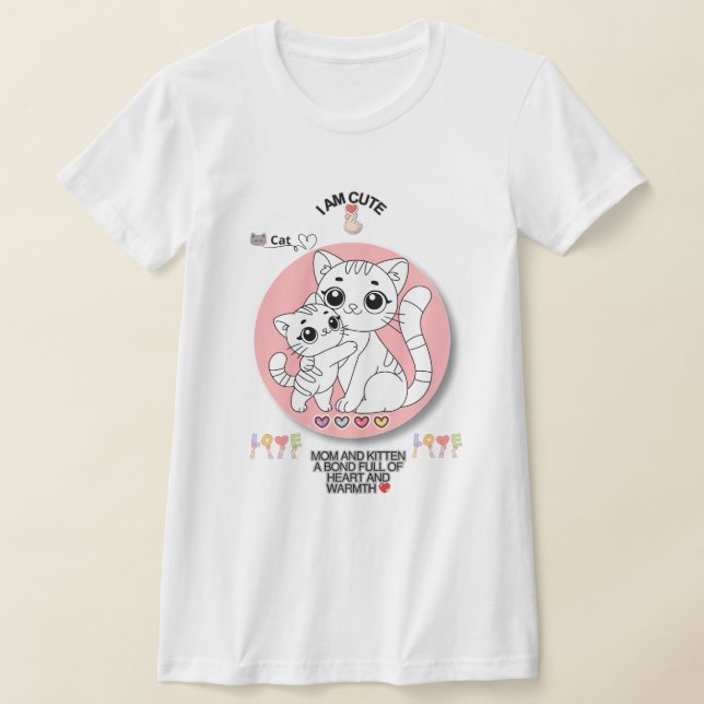 Camiseta Playful Cat T-Shirt | Funny Kitty Tee for Everyday (Distribución)