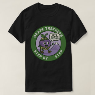 Camiseta Playful Grape Hiker Trail Friendly