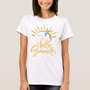 Camiseta "Playful Hello Summer"