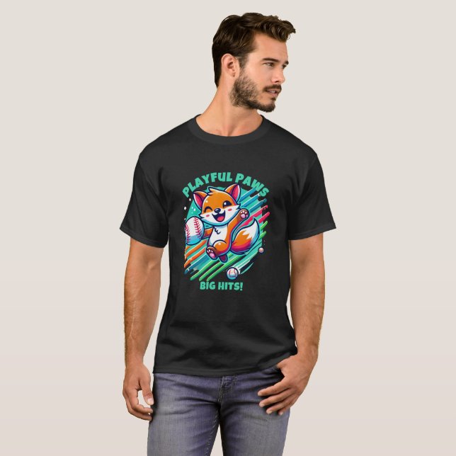 Camiseta Playful Paws: Edición de Big Hits (Anverso completo)