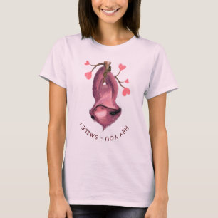 Camiseta Playful T-Shirt with Happy Sloth - Smile