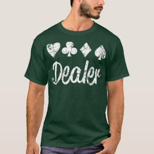 Camiseta Playing Card Suits Poker Lingo Dealer Casino Gift 