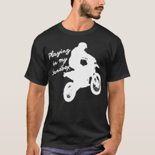 Camiseta Playing In My Sandbox  Enduro Motorbike Gift 
