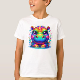 Camiseta Playous Hippo Pal: cada día es una aventura