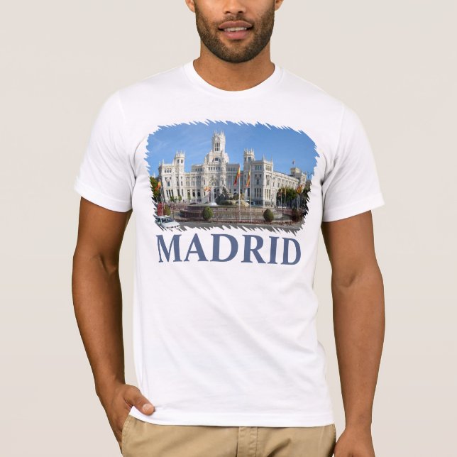 Camiseta Plaza de Cibeles, Madrid (Anverso)