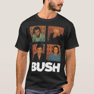 Camiseta Plaza de la Banda Bush Vintage Retro
