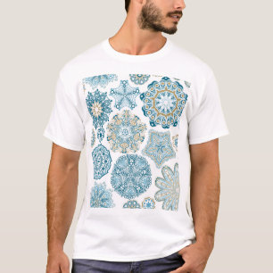 Camiseta Plaza floral sin foco: Batido de copia