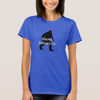 Camiseta PLAZA MAMA - Novedad Tee Shirt Bigfoot Sasquatch
