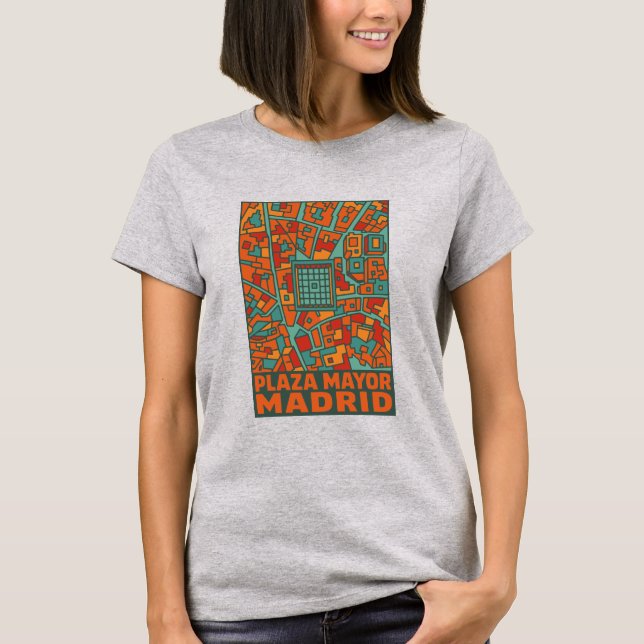 Camiseta Plaza Mayor de Madrid (Anverso)
