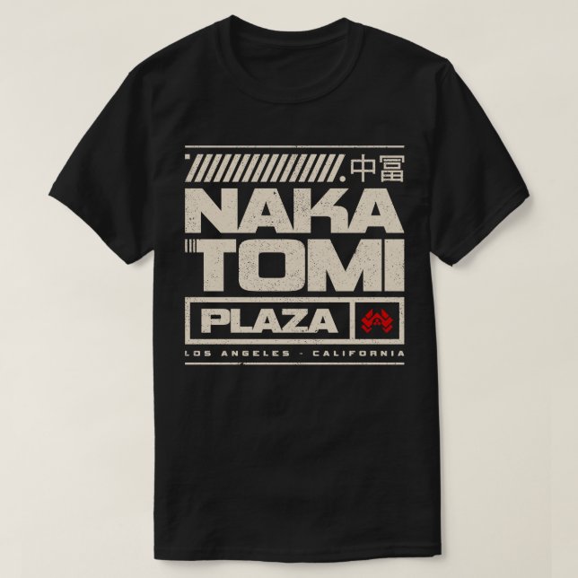 Camiseta Plaza Nakatomi (Diseño del anverso)