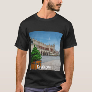Camiseta Plaza principal en el casco antiguo de Cracovia, P