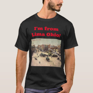 Camiseta Plaza Pública, Lima, Ohio Vintage
