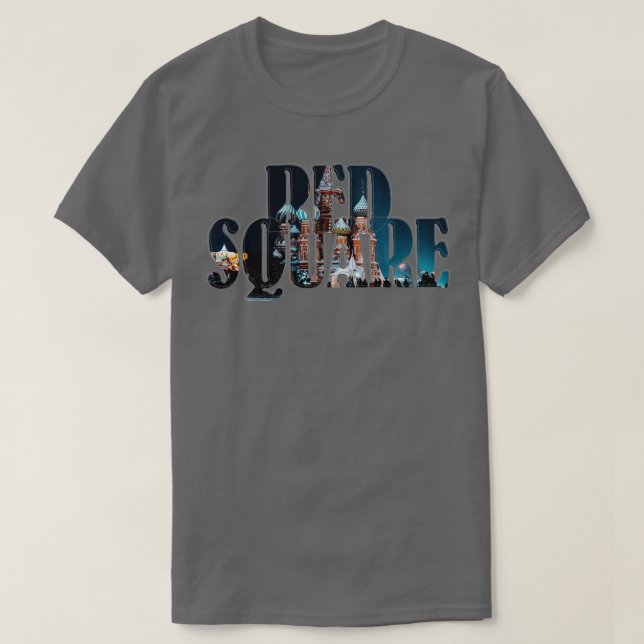 CAMISETA PLAZA ROJA (Diseño del anverso)