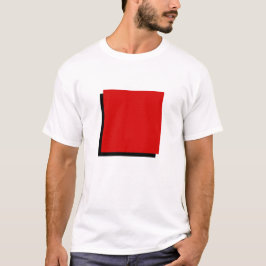 Camiseta Plaza Roja Geométrica Bauhaus