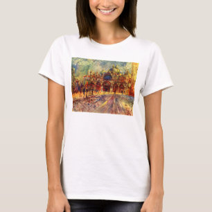 Camiseta Plaza San Marcos, Venecia por Pierre Renoir