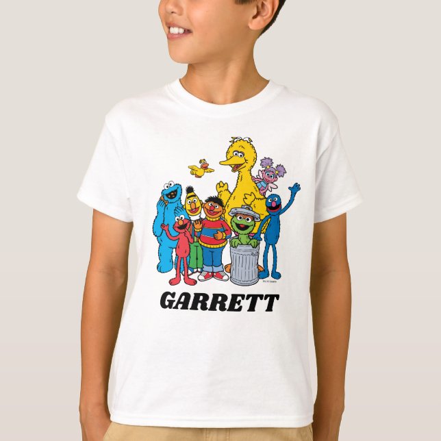 Camiseta Plaza Sésamo (Anverso)