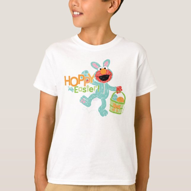 Camiseta Plaza Sésamo - Elmo | Semana Santa (Anverso)