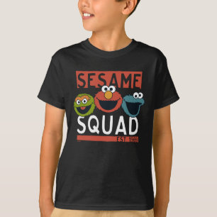 Camiseta Plaza Sésamo - Escuadrón Sésamo