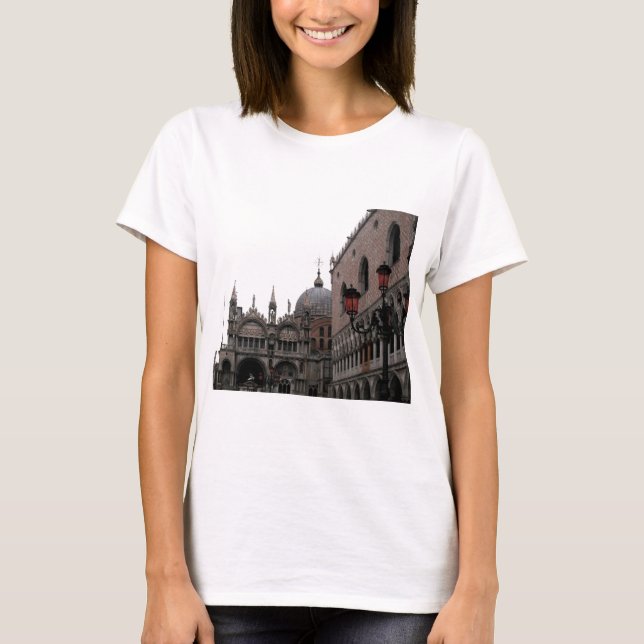 Camiseta Plaza y Basílica de San Marcos (Anverso)