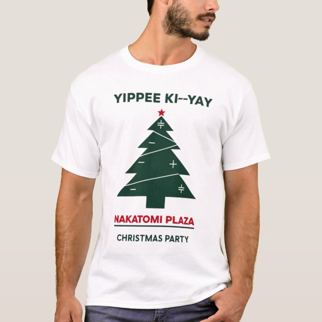 Camiseta Plaza Yippee Ki Yay Nakatomi (Anverso)