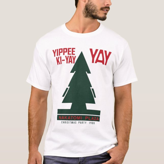 Camiseta Plaza Yippee Ki Yay Nakatomi (Anverso)