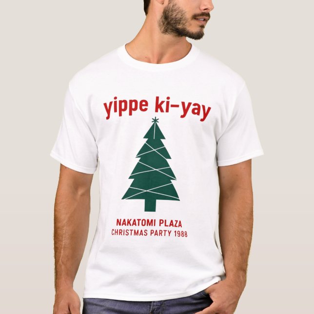 Camiseta Plaza Yippee Ki Yay Nakatomi (Anverso)
