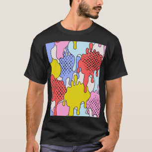 Camiseta Plazas de arte pop: Drama cómico