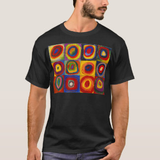Camiseta Plazas de Kandinsky con anillos concéntricos