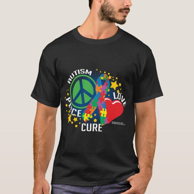 Camiseta PLC del autismo (Anverso)