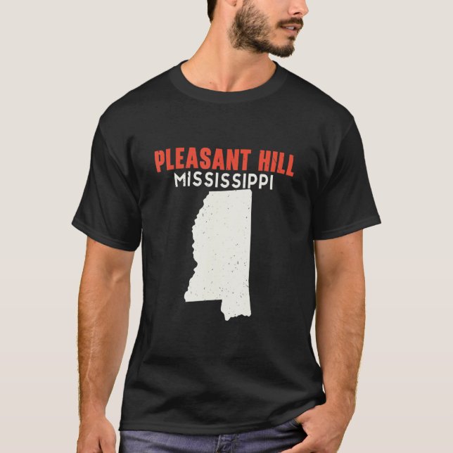 Camiseta Pleasant Hill Mississippi Estados Unidos de Améric (Anverso)