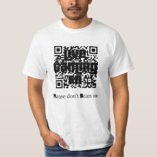 Camiseta PLease don' t Scan me