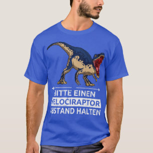 Camiseta Please keep a Velociraptor distance from Velocirap