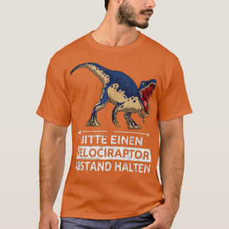 Camiseta Please keep a Velociraptor distance from Velocirap