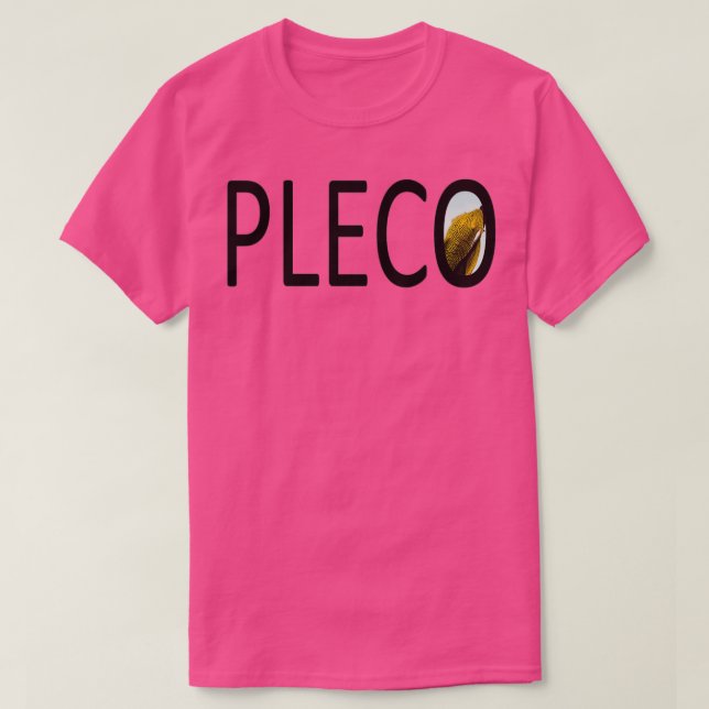 Camiseta Pleco (Diseño del anverso)