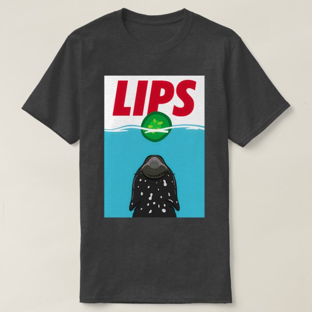 Camiseta Pleco Fish Lips (Diseño del anverso)