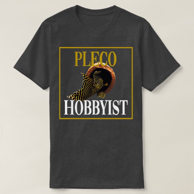 Camiseta Pleco Hobbyist (Diseño del anverso)