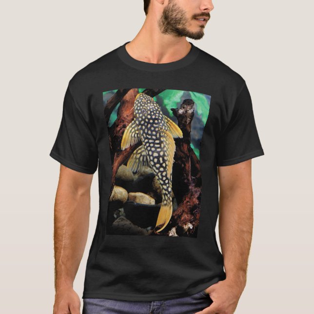 Camiseta Pleco , Scobinancistrus aureatus (Anverso)