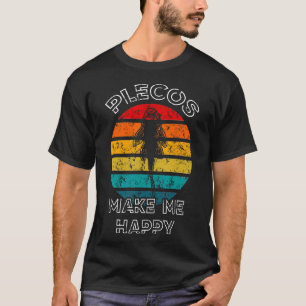 Camiseta Plecos Me Hacen Feliz Plecostomus Sucker Fish