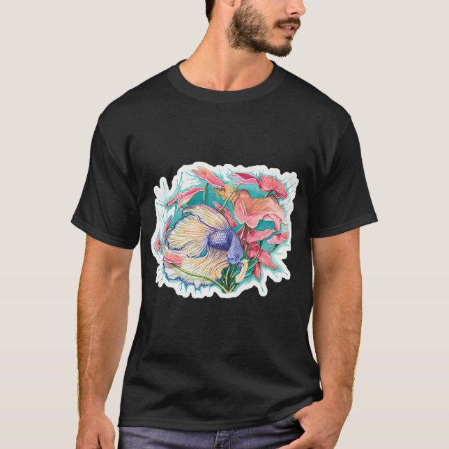 Camiseta Plecostomus Bristlenose Calico (Anverso)