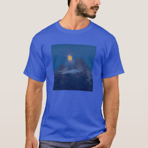 Camiseta Pleno levantamiento de la luna   Grand Teton Drigg