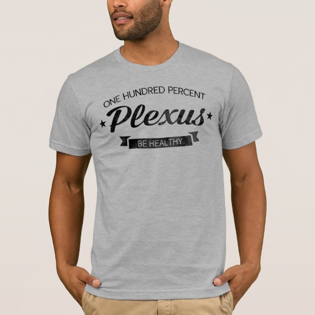 Camiseta ¡Plexo del ciento por ciento! (Anverso)