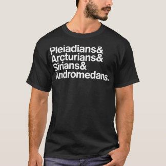 Camiseta Pléyadianos de semillas estelares, marturianos, si