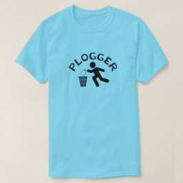 Camiseta Plogger con el icono Plogging del corredor
