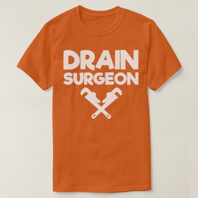 Camiseta Plomero (Diseño del anverso)