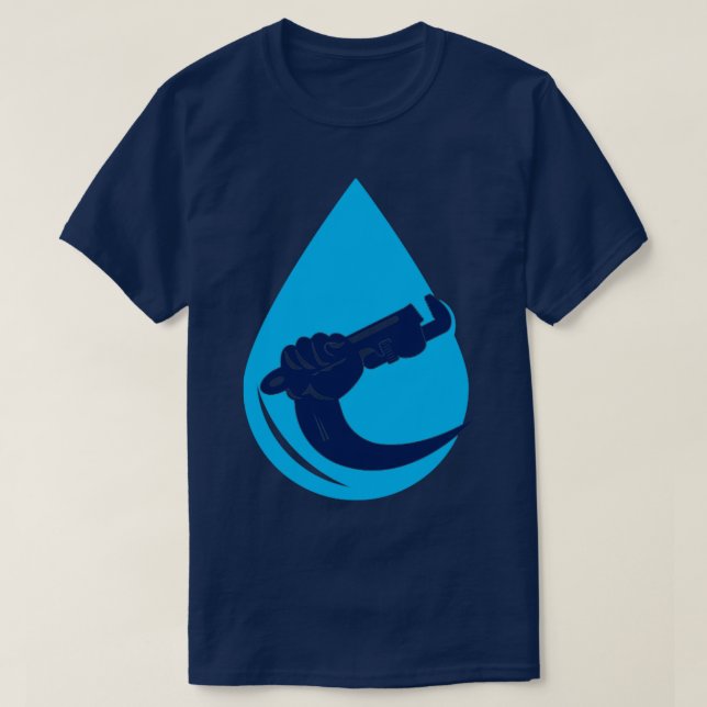 Camiseta plomero10 (Diseño del anverso)