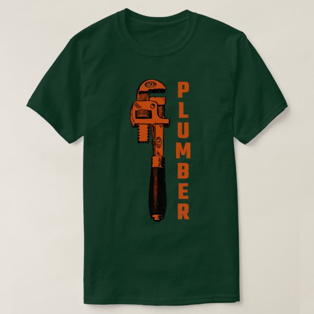 Camiseta plomero15 (Diseño del anverso)