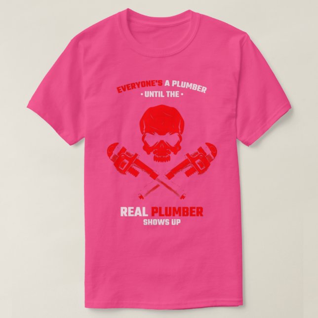 Camiseta plomero17 (Diseño del anverso)