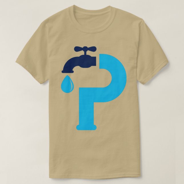 Camiseta plomero4 (Diseño del anverso)